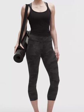 Lululemon align crop 23” camo